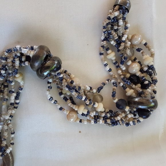 COPY - Bracelet 11" Beadwork Jewelry Findings Seed Beads Metal Rings Crafts Han… - Picture 4 of 8